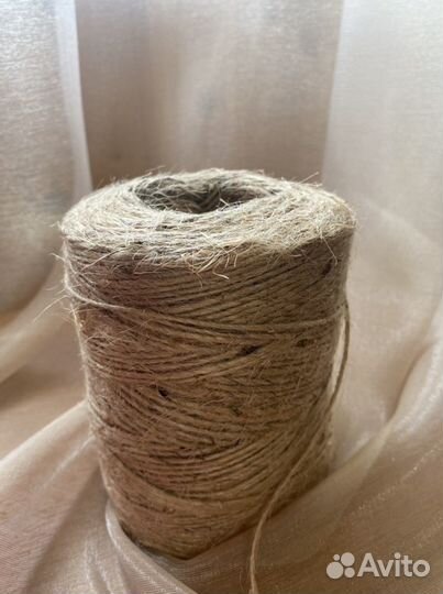 Шпагат джутовый для растений