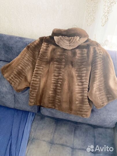 Шуба стриженная норка