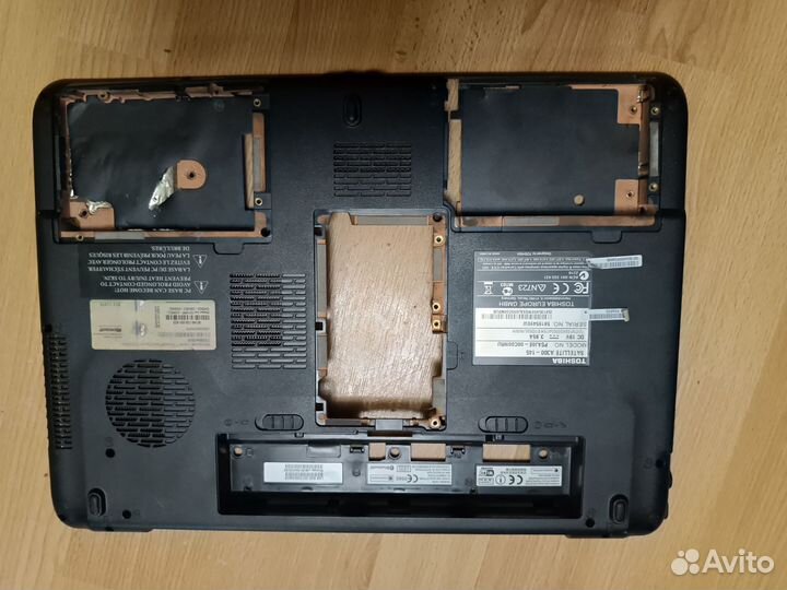 Разбор Toshiba Satellite A300-145
