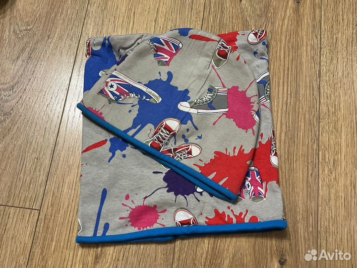 Шапка и снуд зимние для детей