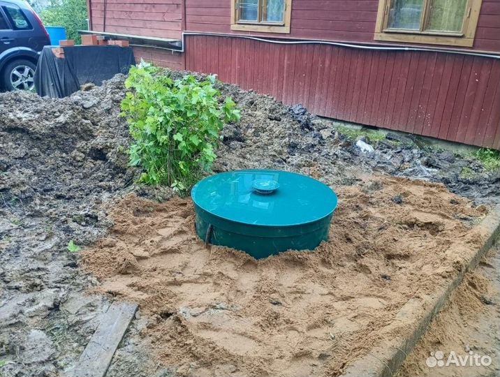 Монтаж автономной канализации септик / биостанция