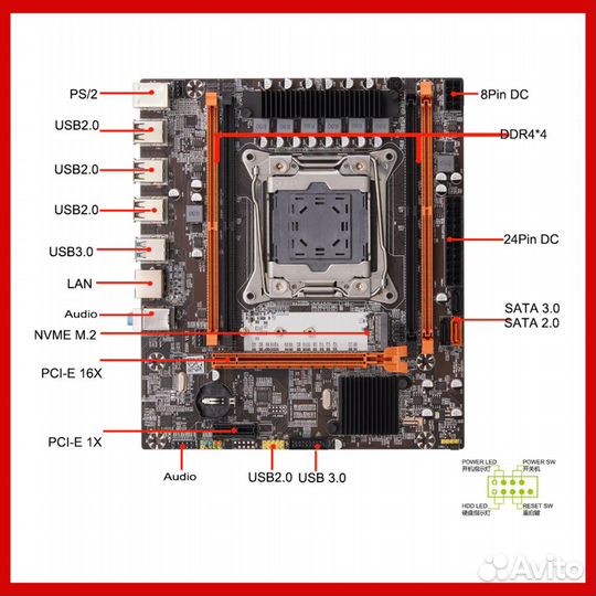 Комплекты на X99E Lga 2011-3