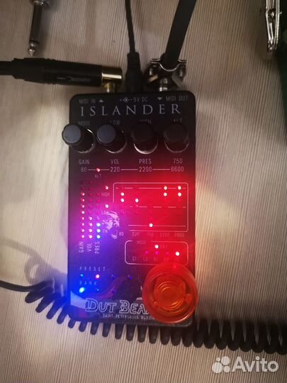 Гитарный преамп Dut Beardy Islander MK2