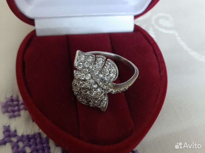Серебряное кольцо винтаж