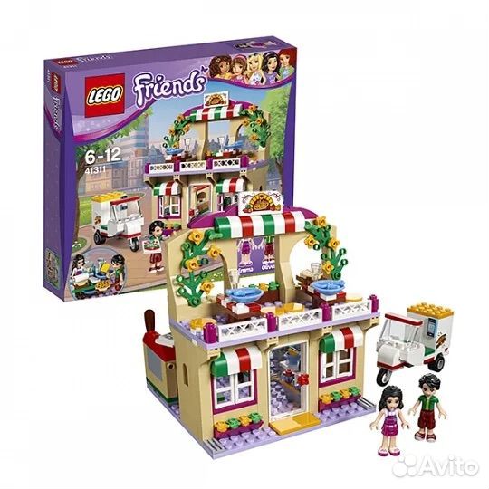 Lego friends 41311 Пиццерия. Оригинал