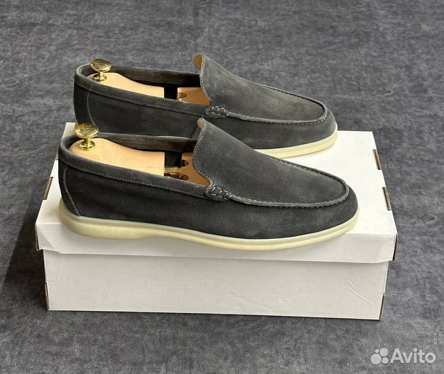 Лоферы мужские loro piana премиум