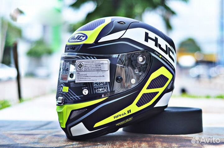 Мотошлем HJC rpha 11 saravo MC4HSF