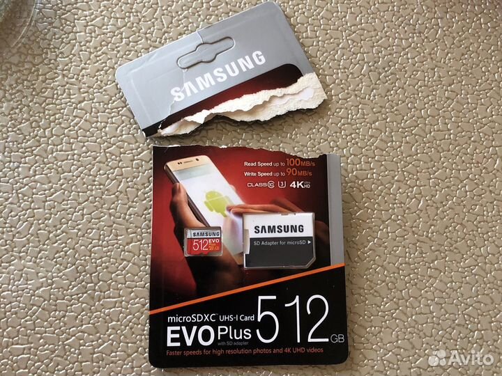 Карта памяти MicroSD