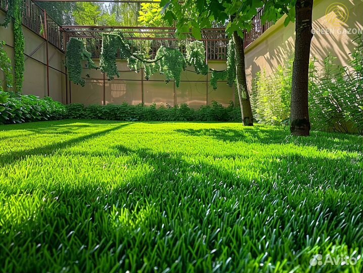 Рулонный газон в наличии