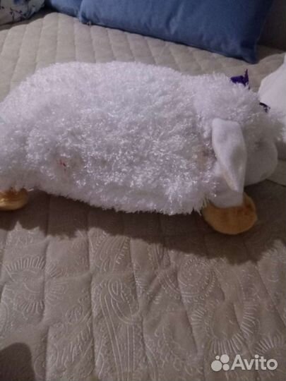 Мягкие игрушки.Овечка,собачка подушка