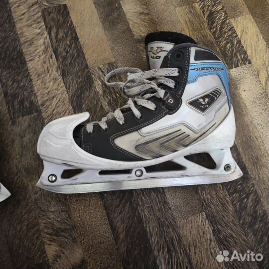 Хоккейные коньки вратаря sr 8 взрослые