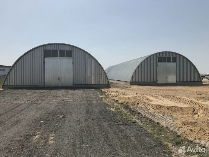 Ангары каркасные под ключ быстровозводимые