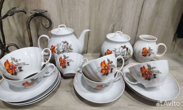 Сервиз чайный винтаж