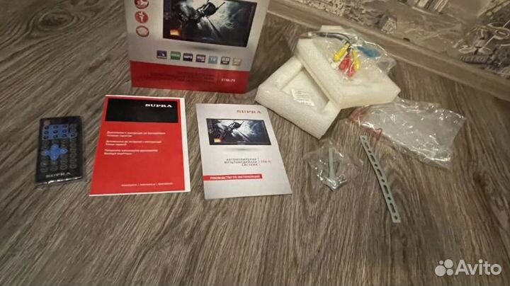 Магнитола Supra 2din с колонками Prology