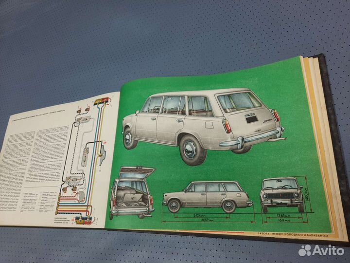 Альбом легковые автомобили ваз