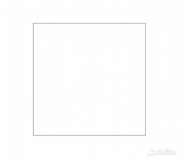 Фон пластиковый FST 60х130 белый матовый