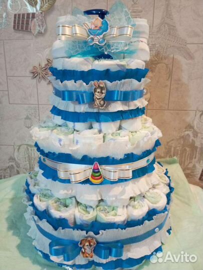 Торт из памперсов