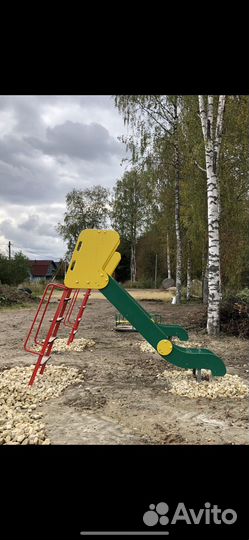 Детская площадка, горка ksil