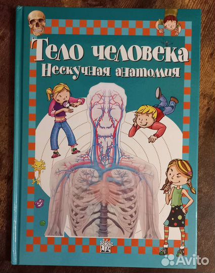 Тело человека. Нескучная анатомия. Детские книги