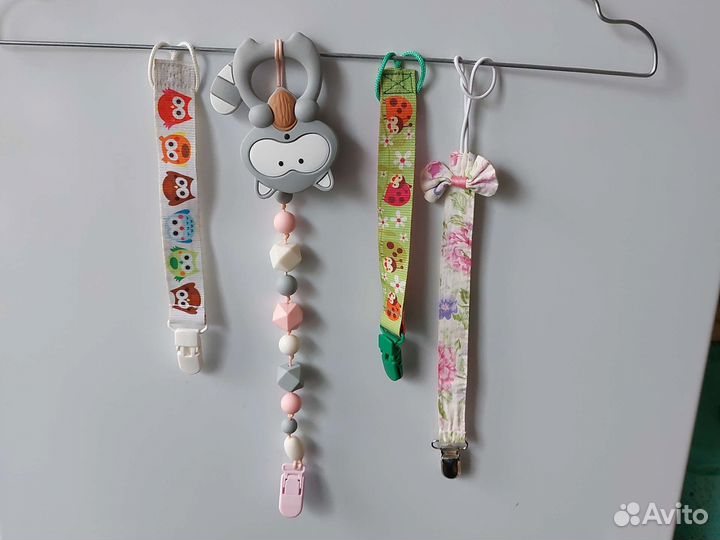Прищепки детские и прорезыватель цена за все