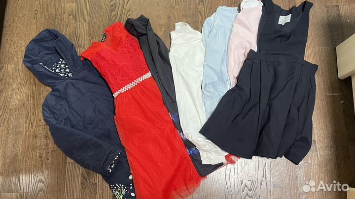 Пакет вещей на девочку 134-140