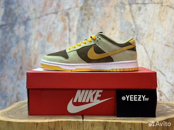 Кроссовки Nike Dunk Low Dusty Olive