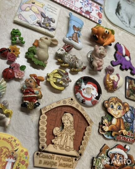 Магниты на холодильник из разных стран