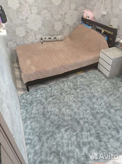 Меховой ковер +шторы