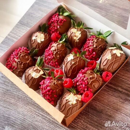 Клубника в шоколаде Callebaut