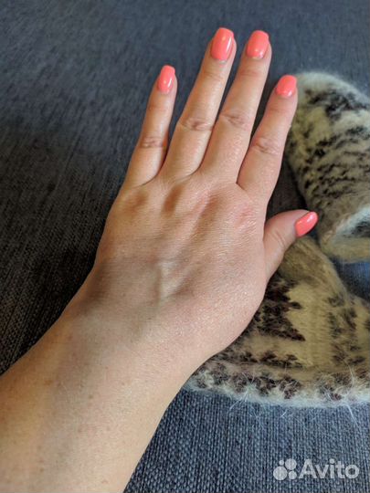 Варежки новые натуральные