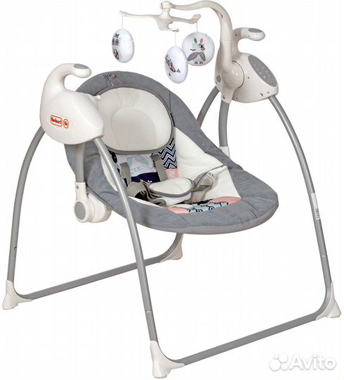 Детские качели напольные электрические