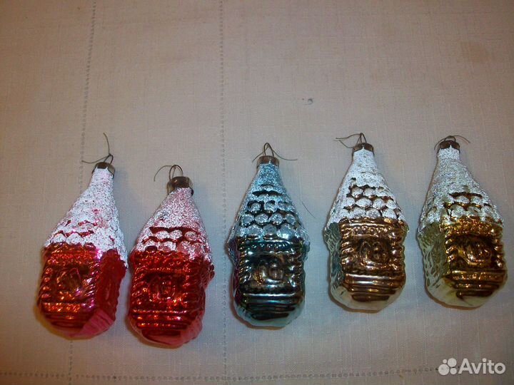 Ёлочные игрушки СССР от