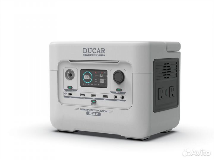 Ducar portable power station 576Wh600W