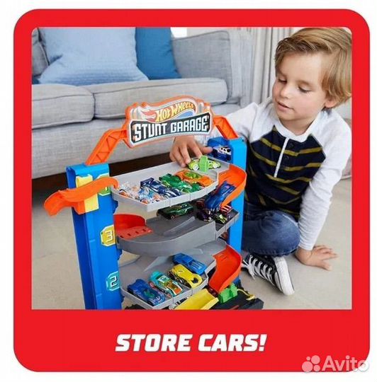 Гараж парковка Hot wheels