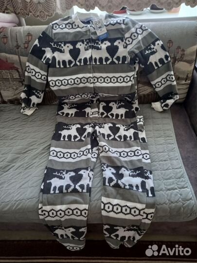 Комбинезон для лежачих больных флисовый р. 48-50