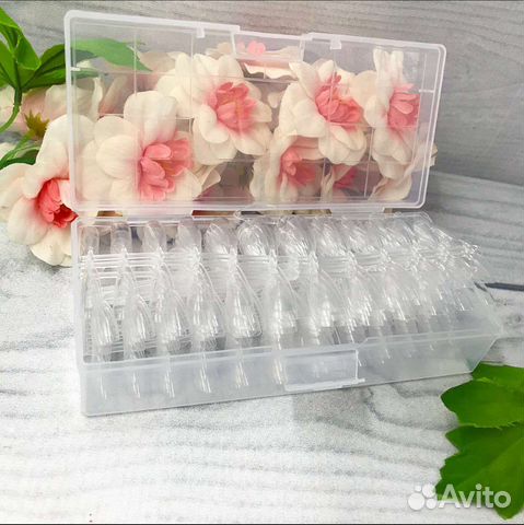 Гелевые типсы для наращивания ногтей