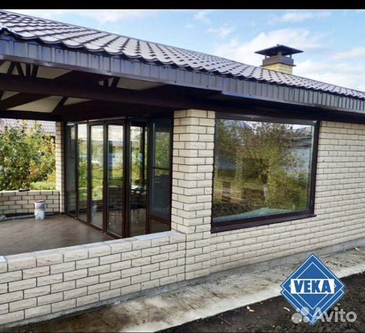 Панорамные окна, для дома и дачи veka