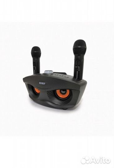 Колонка беспроводная с 2 микрофонами