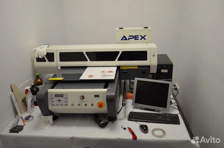 Сувенирный уф-принтер apex N6090UV