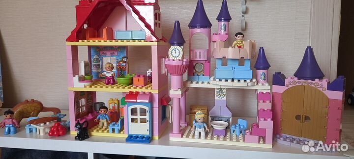 Lego дупло набор 10505 и 6154