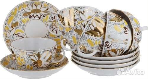 Чайный набор лфз Золотая ромашка
