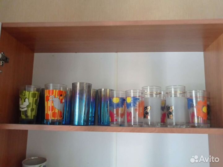 Стеклянные стаканы герои из мультика шрек