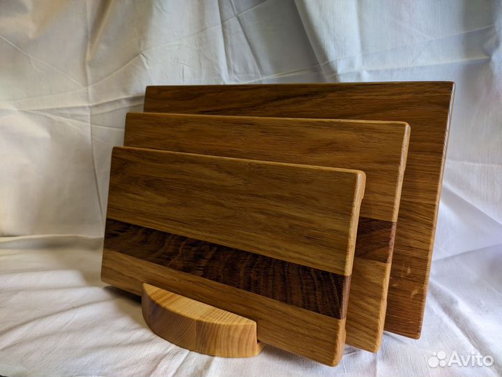 Доска разделочная набор из трёх штук