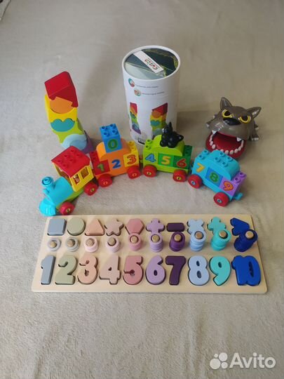 Развивающие игрушки от 2 лет пакетом