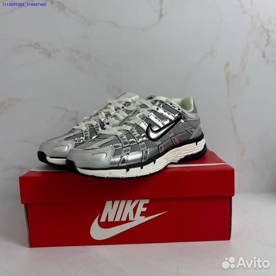 Кроссовки Nike P-6000 silver