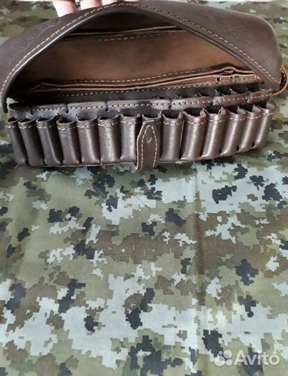 Патронташ двухрядный 28 патронов