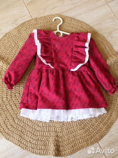 Платье для девочки 80- 86 новое