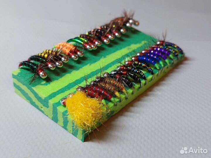 Мушки на хариуса и ленка 