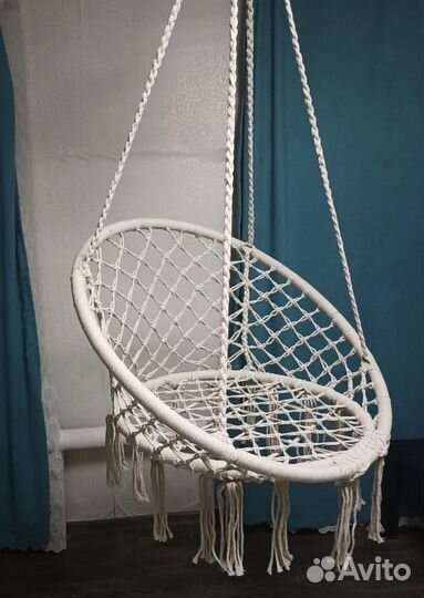 Качели подвесные домашние интерьерные кресло