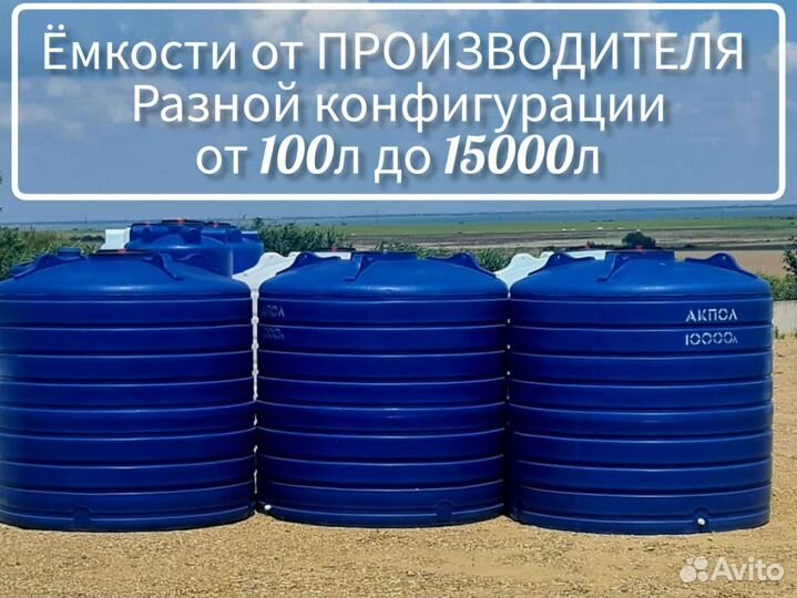 Ёмкость, баки для воды